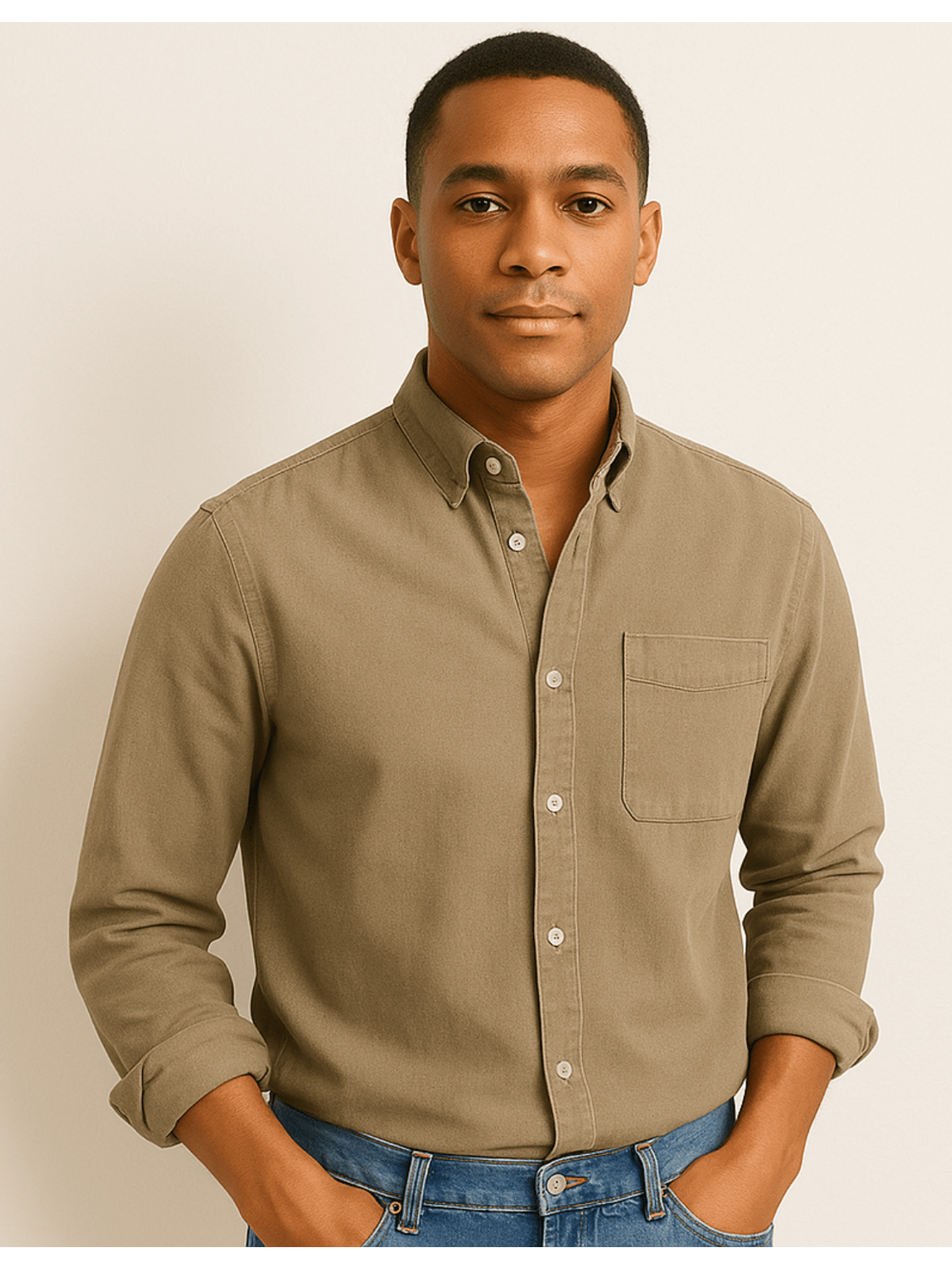Classic Linen Shirt | Men's Long Sleeve Shirt with Breathable Fabric | Versatile Summer Style for Comfort 2
