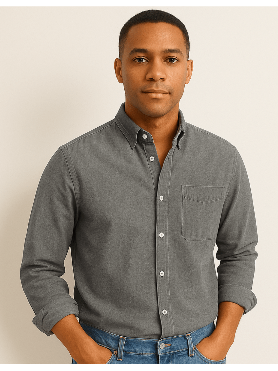 Classic Linen Shirt | Men's Long Sleeve Shirt with Breathable Fabric | Versatile Summer Style for Comfort 6