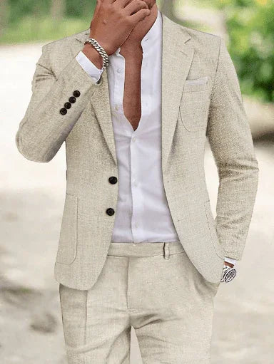 Elegant Men's Suit | Lightweight Summer Suit with Modern Cut | Stylish Comfort for Weddings and Events 10