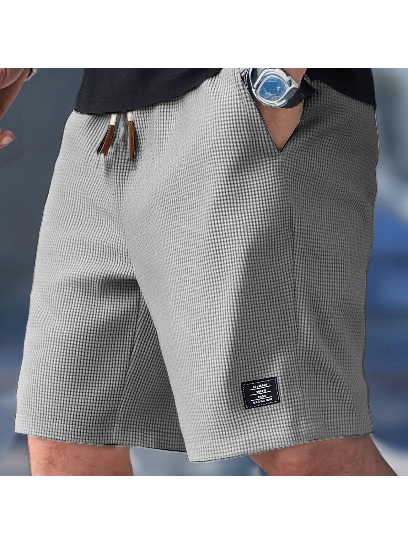 Men's Breathable Fabric Casual Shorts | Comfortable Slim Fit Summer Wear 4