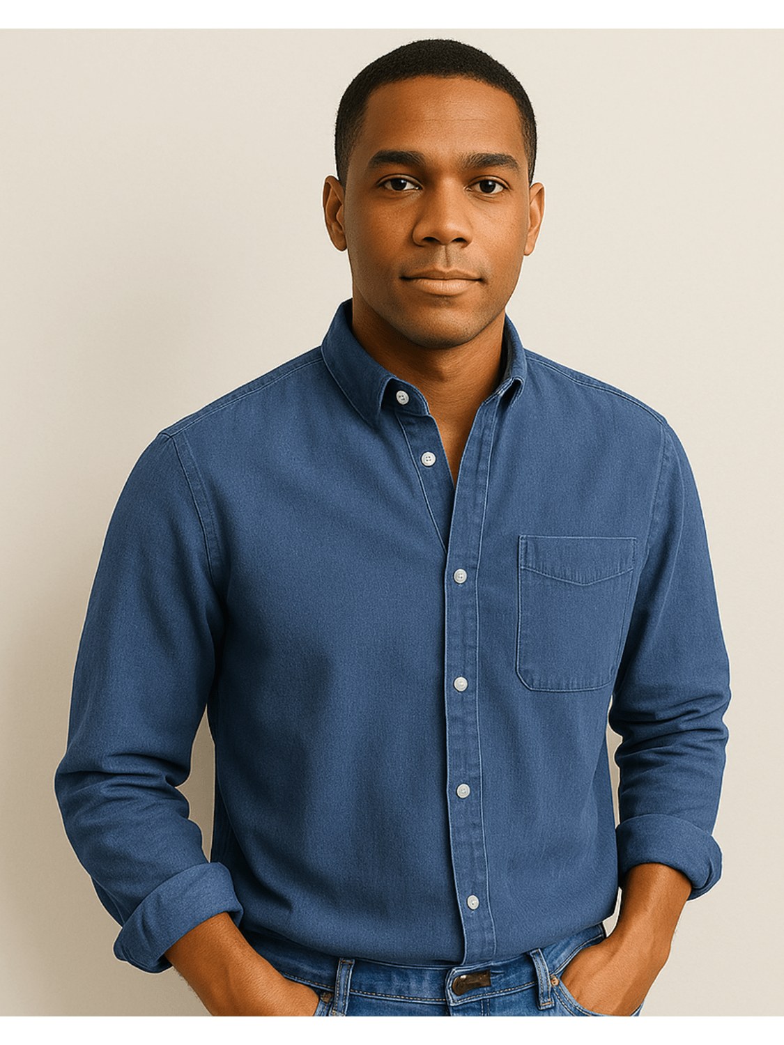 Classic Linen Shirt | Men's Long Sleeve Shirt with Breathable Fabric | Versatile Summer Style for Comfort 4