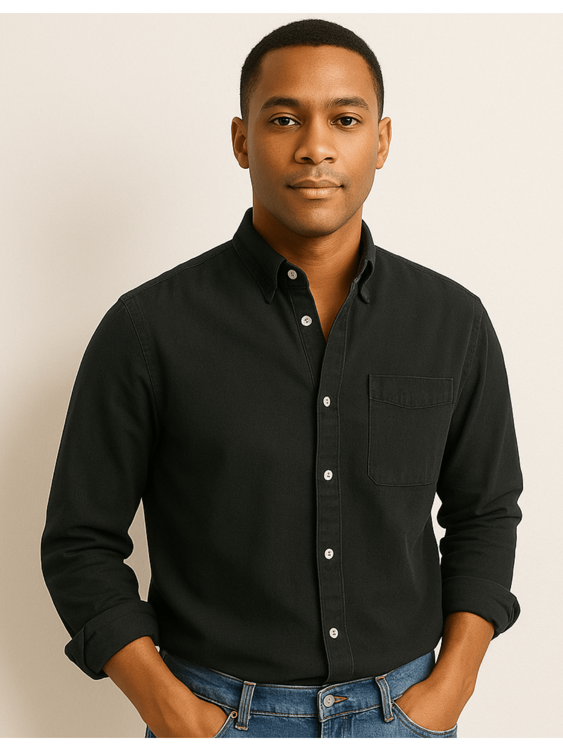 Classic Linen Shirt | Men's Long Sleeve Shirt with Breathable Fabric | Versatile Summer Style for Comfort 8
