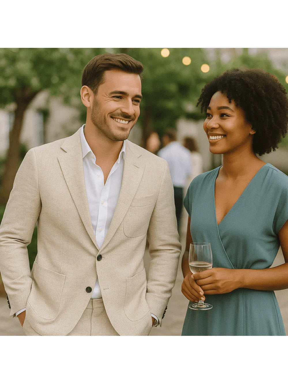 Elegant Men's Suit | Lightweight Summer Suit with Modern Cut | Stylish Comfort for Weddings and Events 1