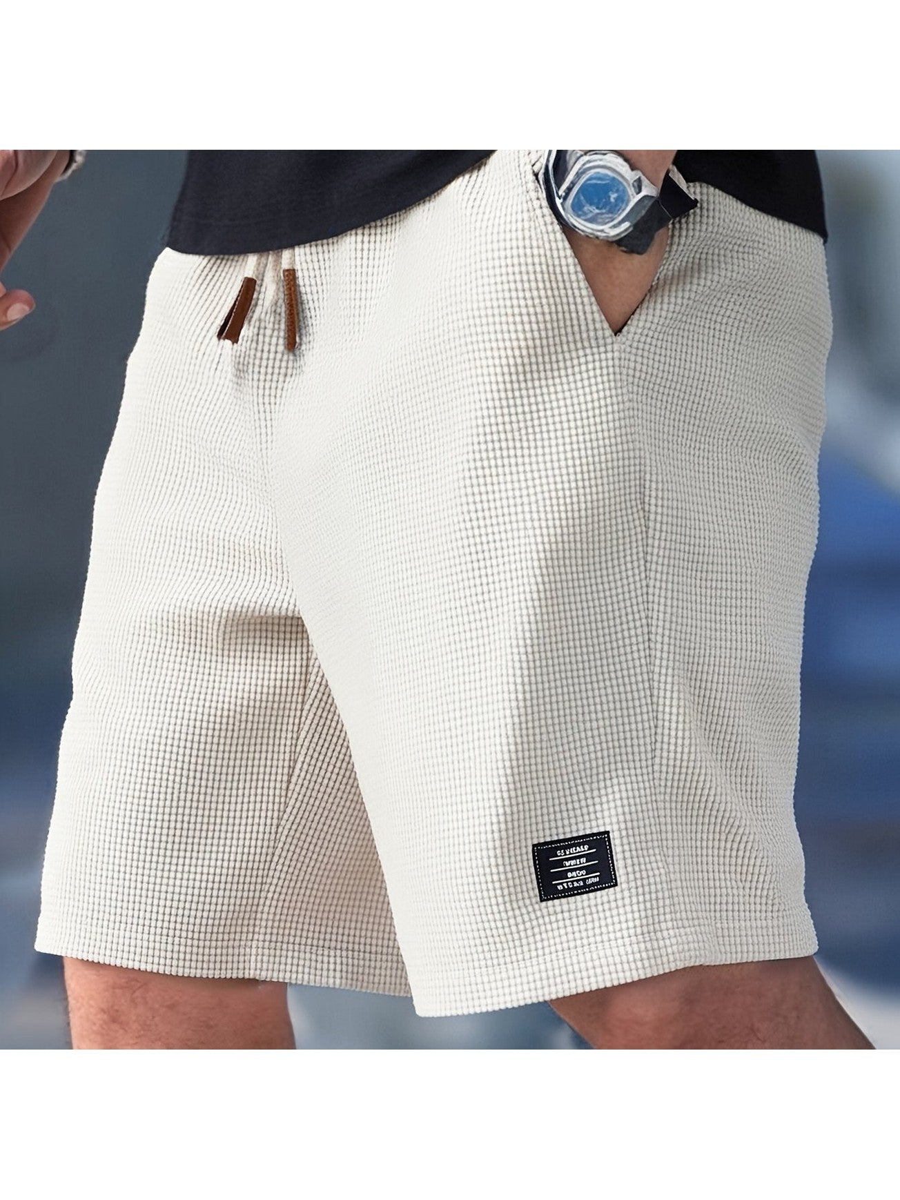 Men's Breathable Fabric Casual Shorts | Comfortable Slim Fit Summer Wear 0