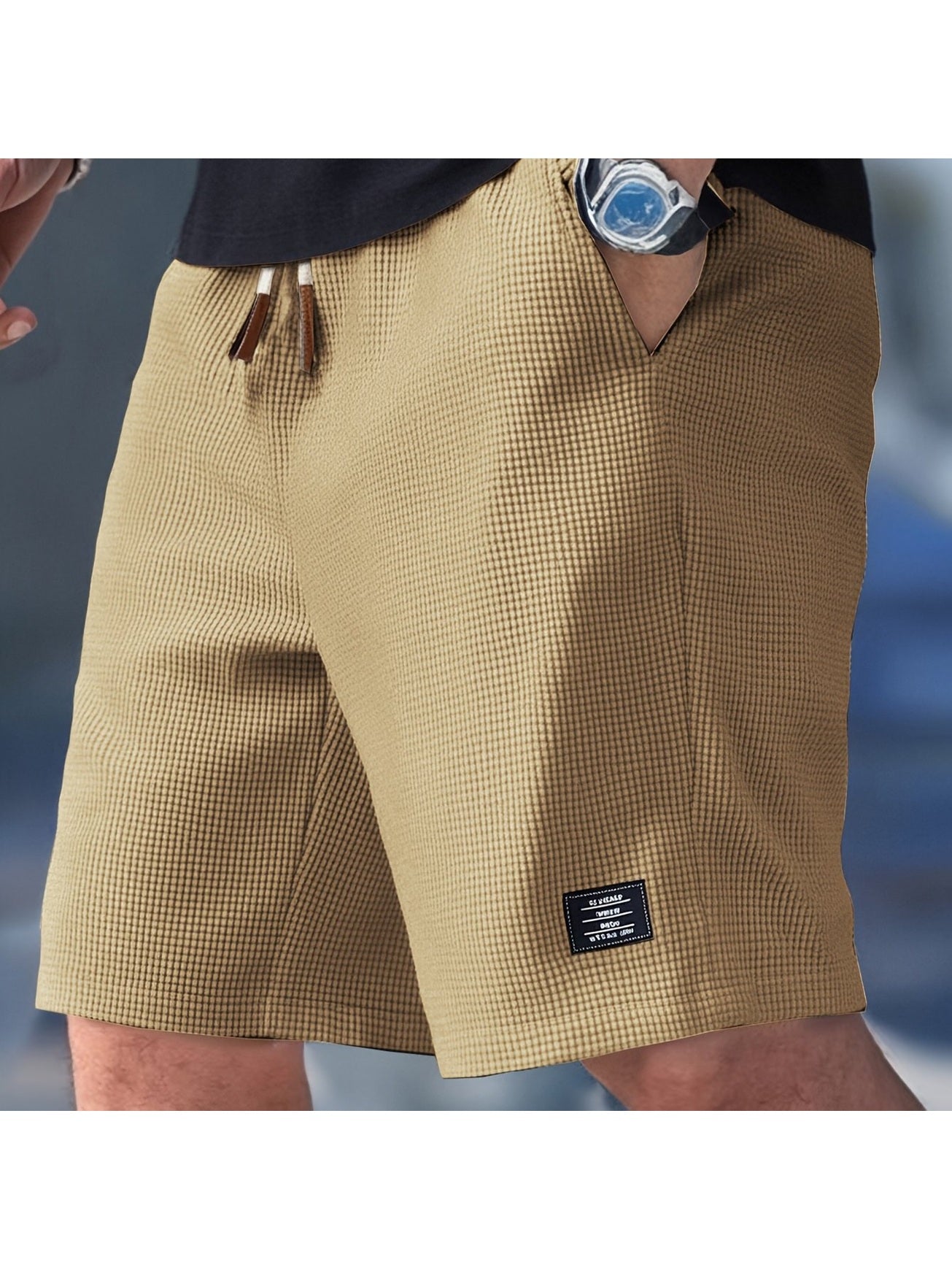 Men's Breathable Fabric Casual Shorts | Comfortable Slim Fit Summer Wear 2